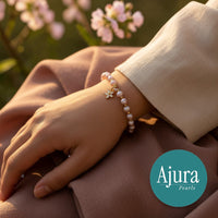 Blossom Pearl Bracelet - Styled - Ajura Pearls