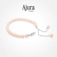 Classic Off Round Dangling Bracelet Lavender