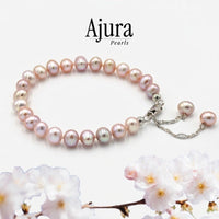 Classic Off Round Dangling Bracelet Lavender
