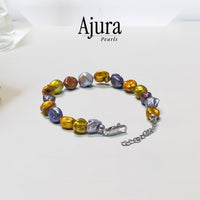 Colorburst Keshi Pearl Bracelet