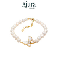 Pearl Butterfly Bracelet