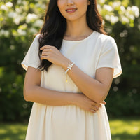 Pearl Butterfly Bracelet