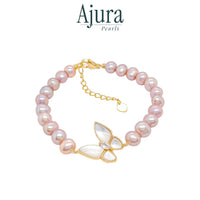 Pearl Butterfly Bracelet