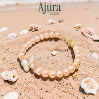 Pearl Butterfly Bracelet