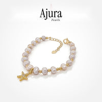 Starfish Pearl Bracelet