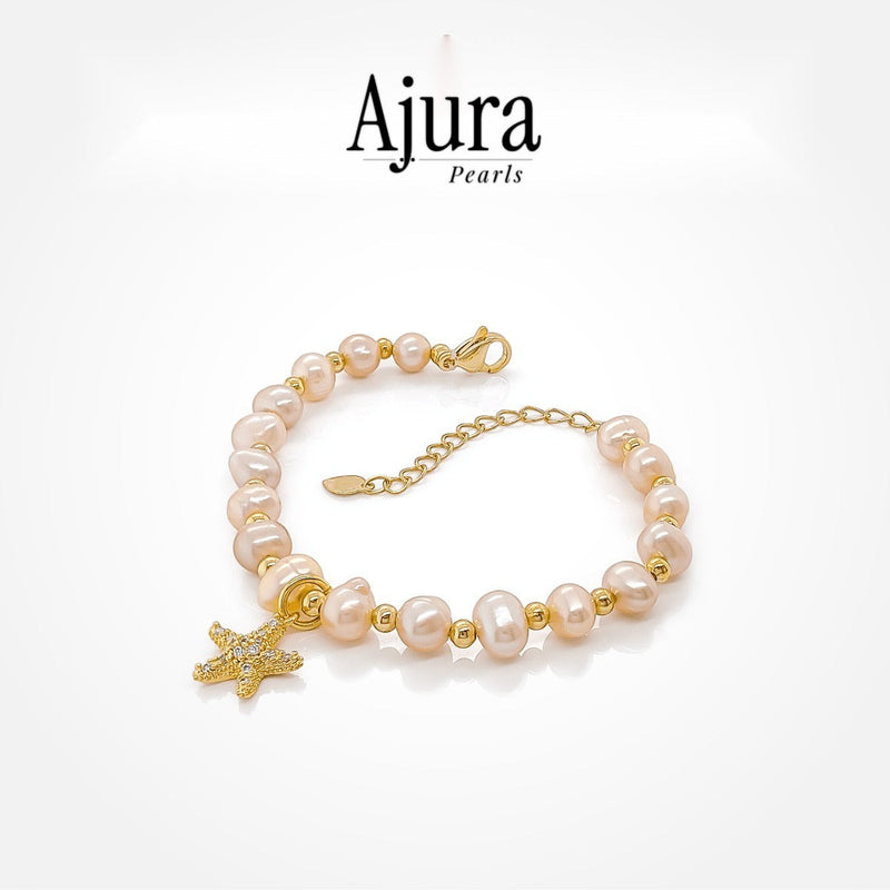 Starfish Pearl Bracelet