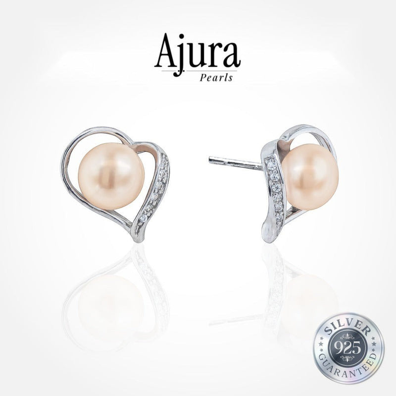 925 Silver Adore Pearl Studs