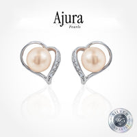 925 Silver Adore Pearl Studs