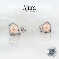 925 Silver Adore Pearl Studs