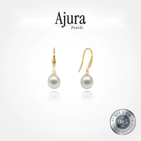 925 Silver Classic Drop Pearl Earring