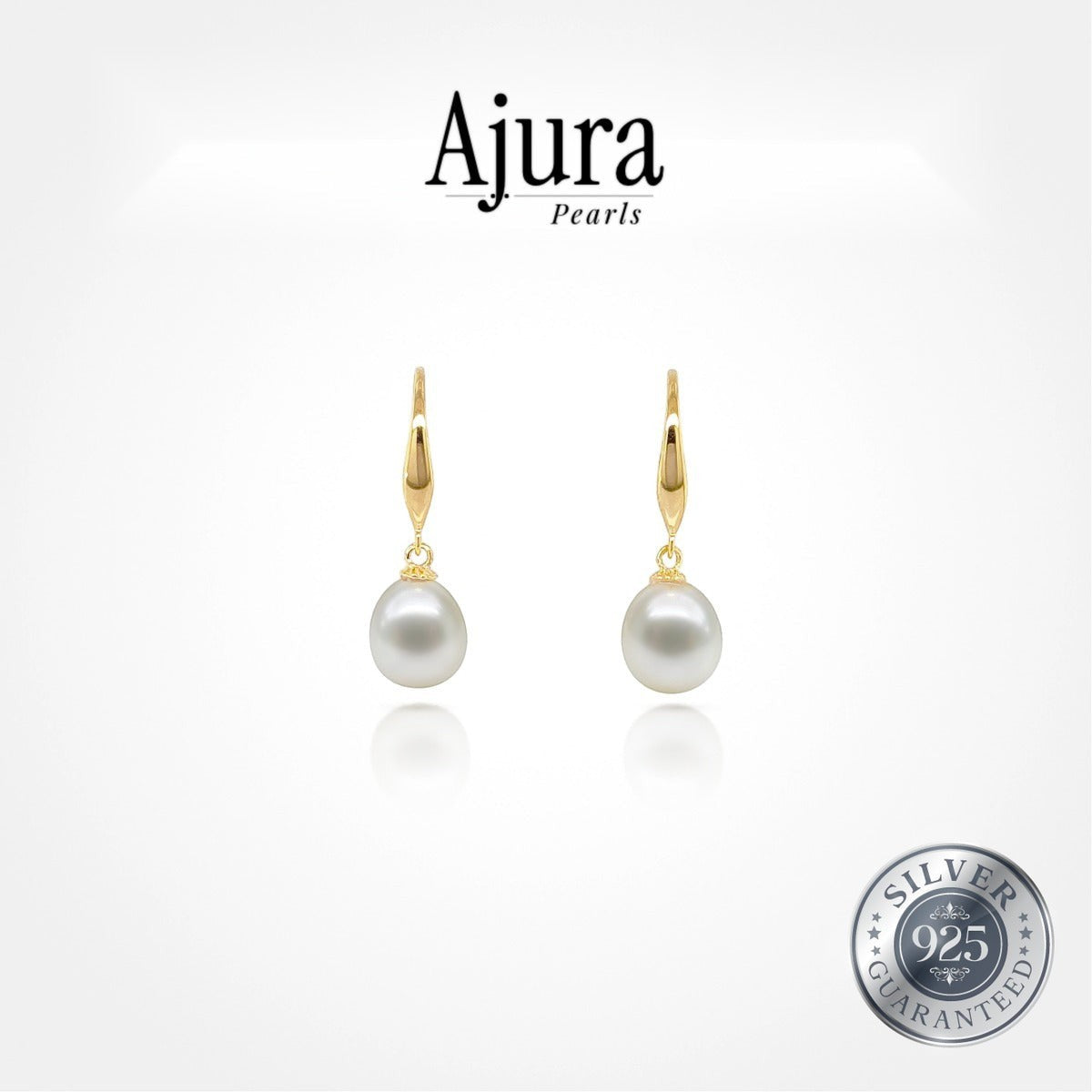 925 Silver Classic Drop Pearl Earring