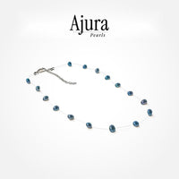 Floating Baroque Pearl Necklace