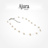 Floating Baroque Pearl Necklace