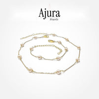 Tin Cup Necklace & Bracelet