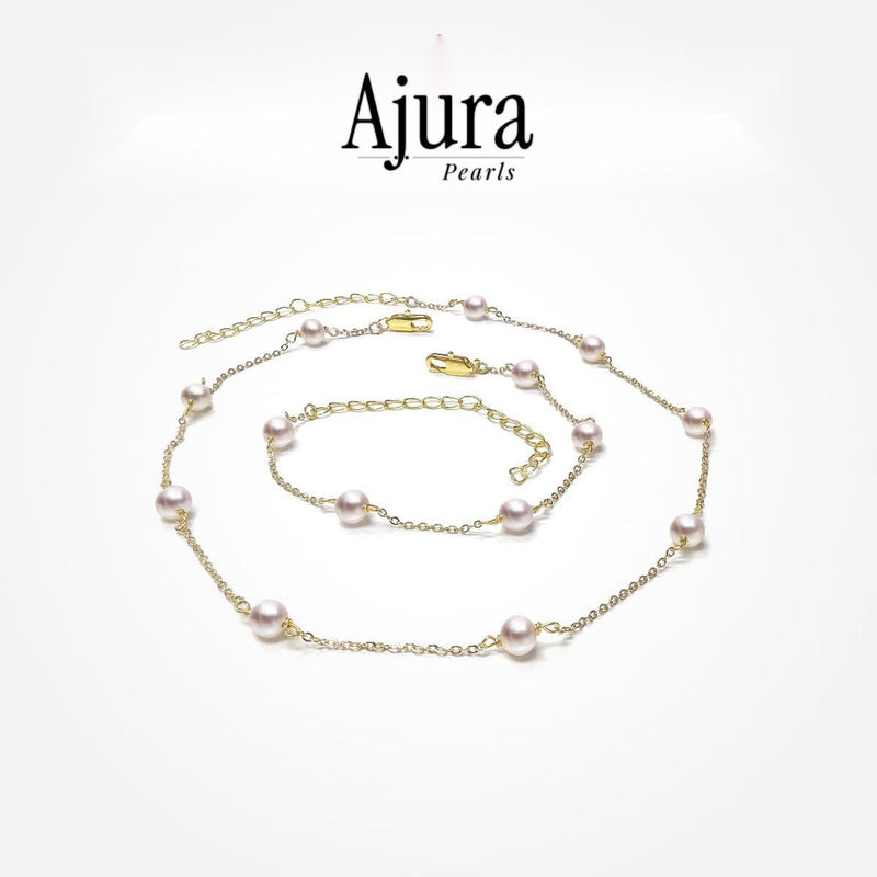 Tin Cup Necklace & Bracelet